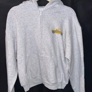 SKIMS NYC limited edition taxi zip up hoodie